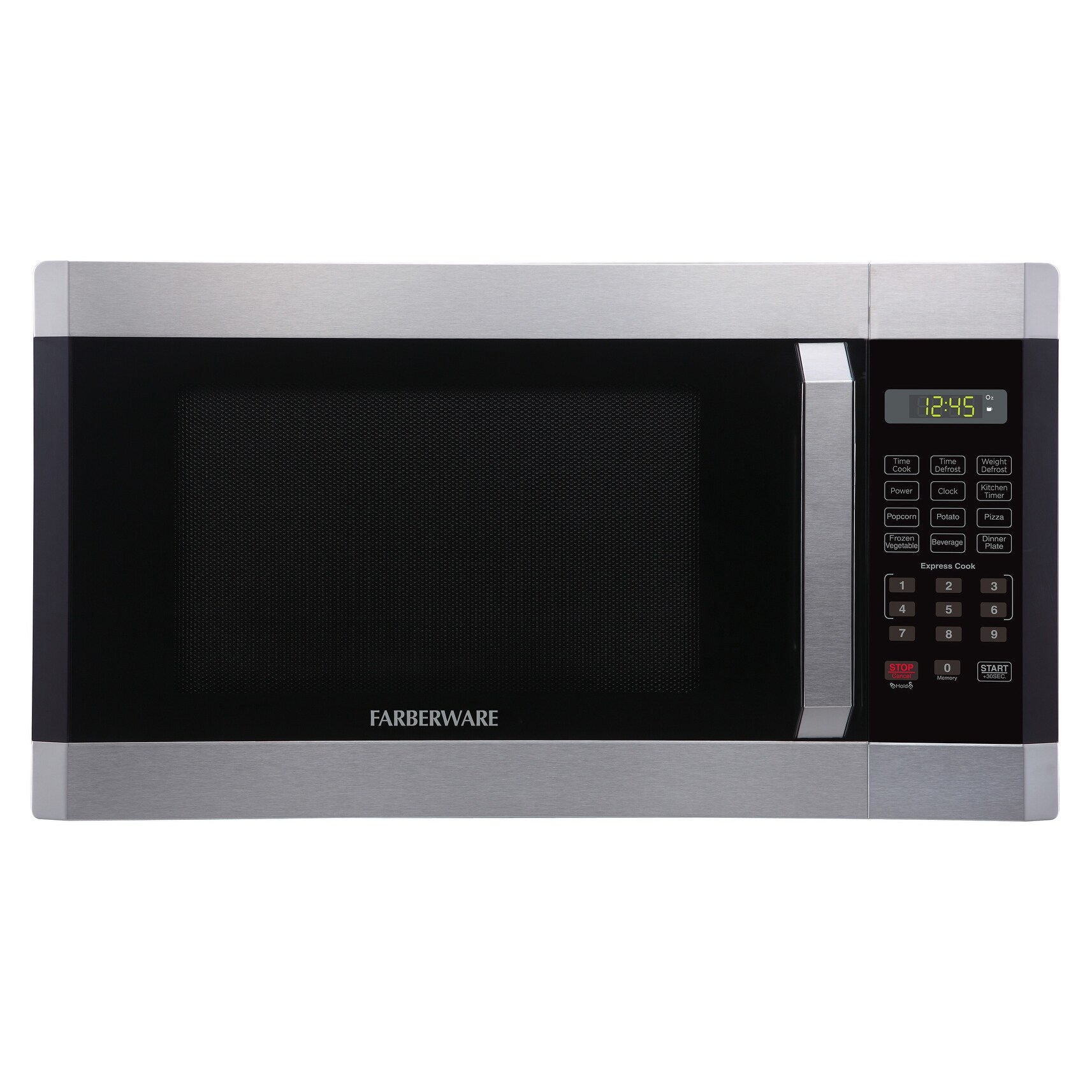Farberware 1.6 Cu. Ft. Microwave Oven Brushed Stainless Steel Bed Bath Beyond 40158739